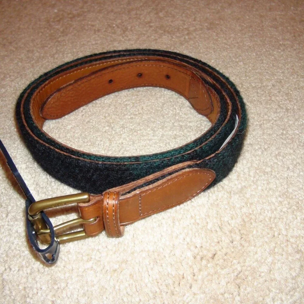 Polo Ralph Lauren Black Watch Plaid Belt